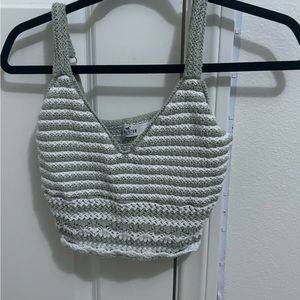 Knit Hollister tank top